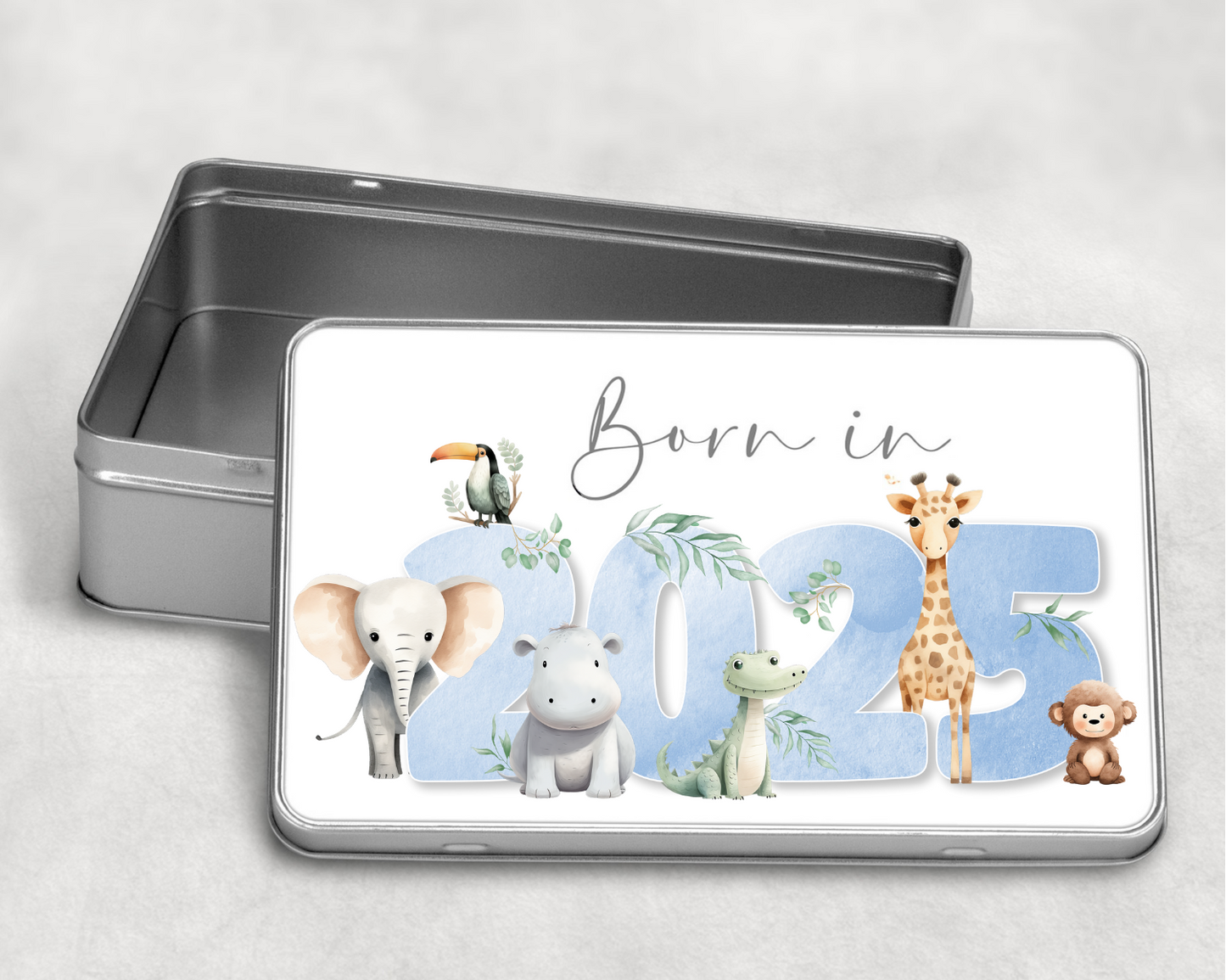 Born in 2025 Keepsake Tin