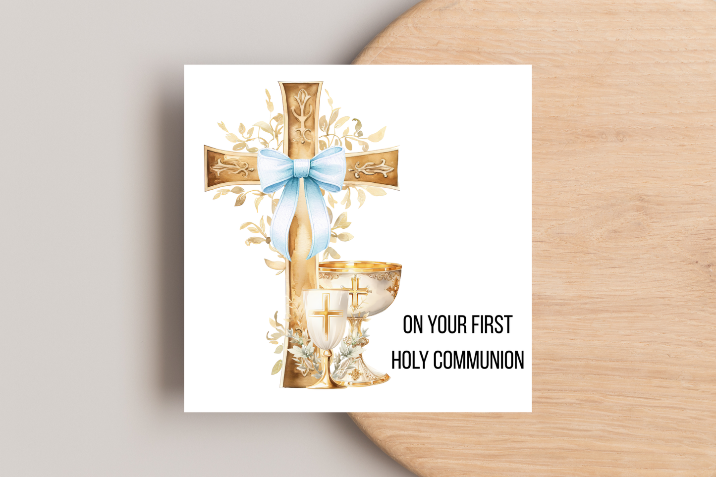 First Holy Communion Card