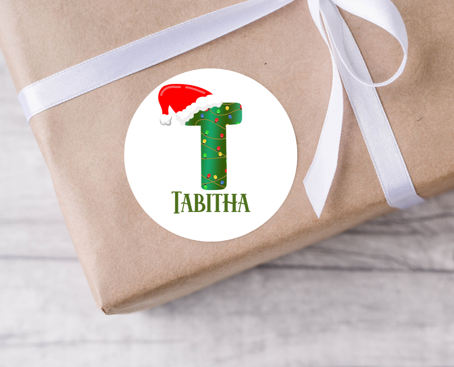 Personalised Christmas Present Labels