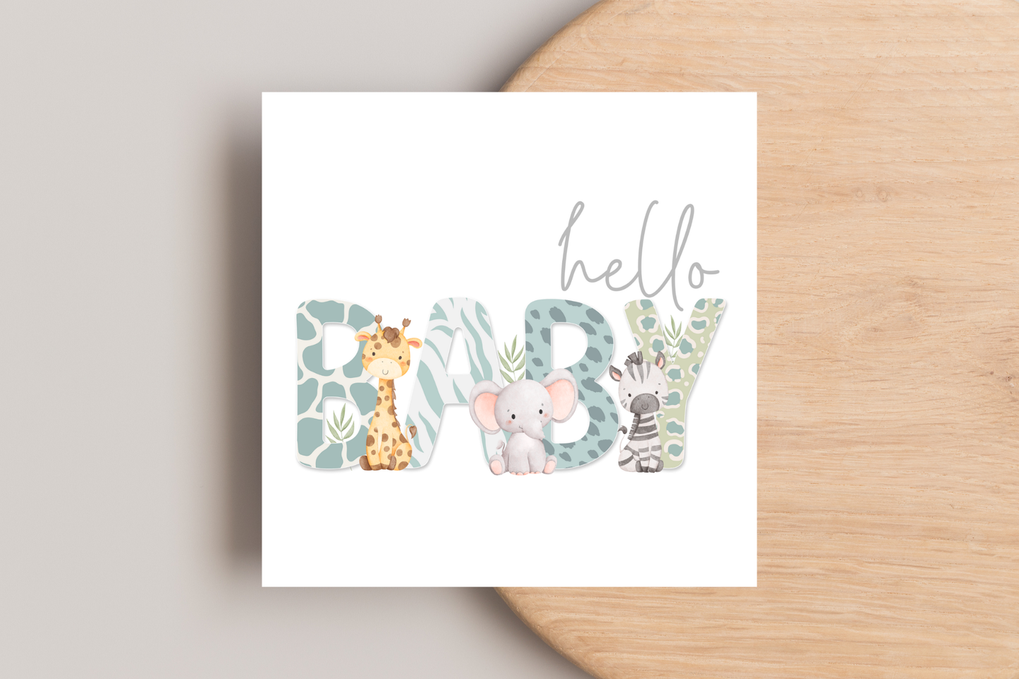 Hello Baby Arrival Card