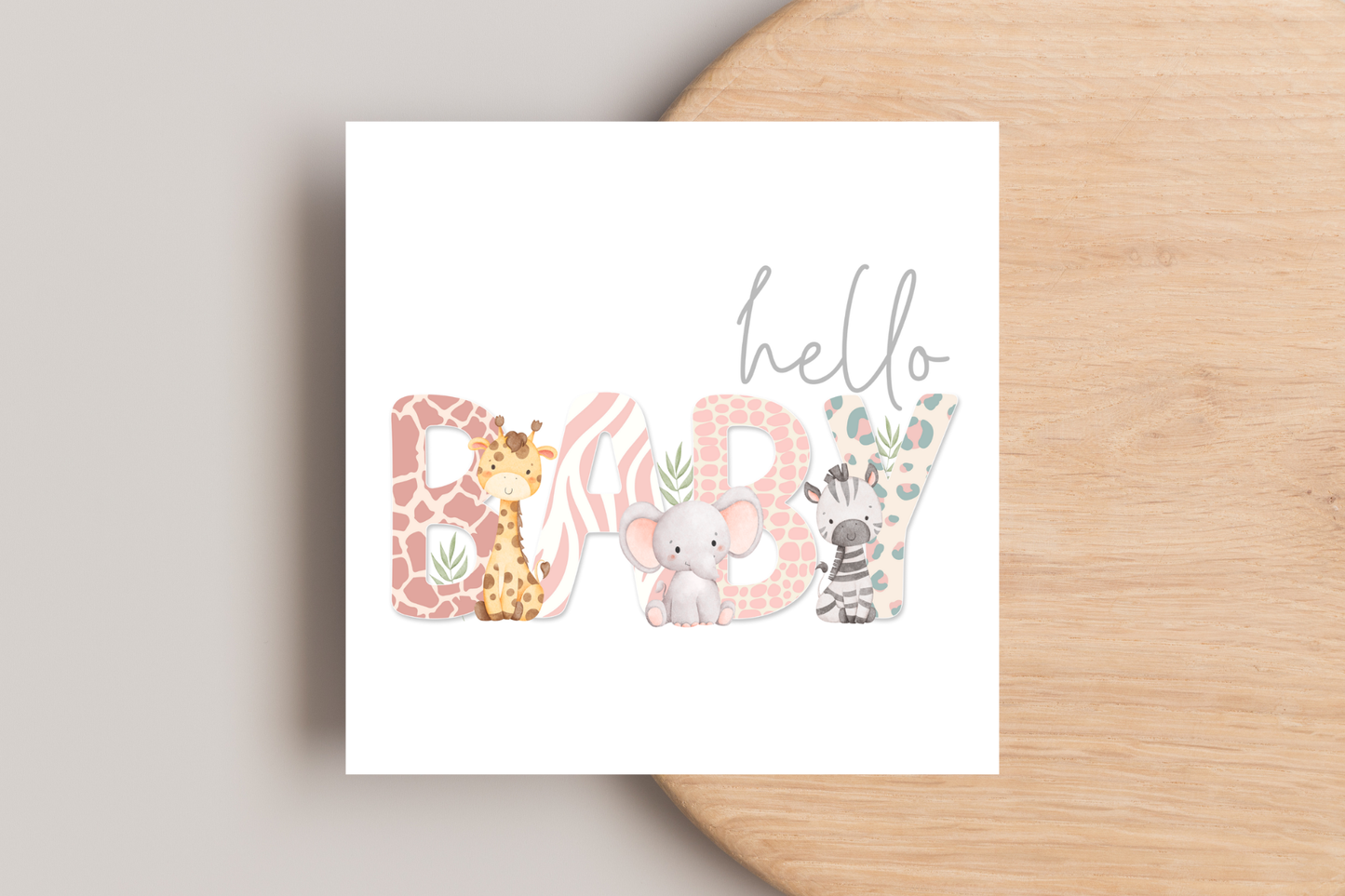 Hello Baby Arrival Card