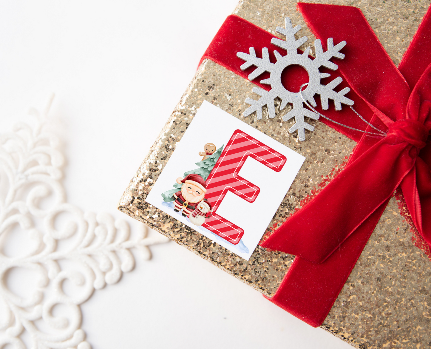 Personalised Santa Christmas Present Labels