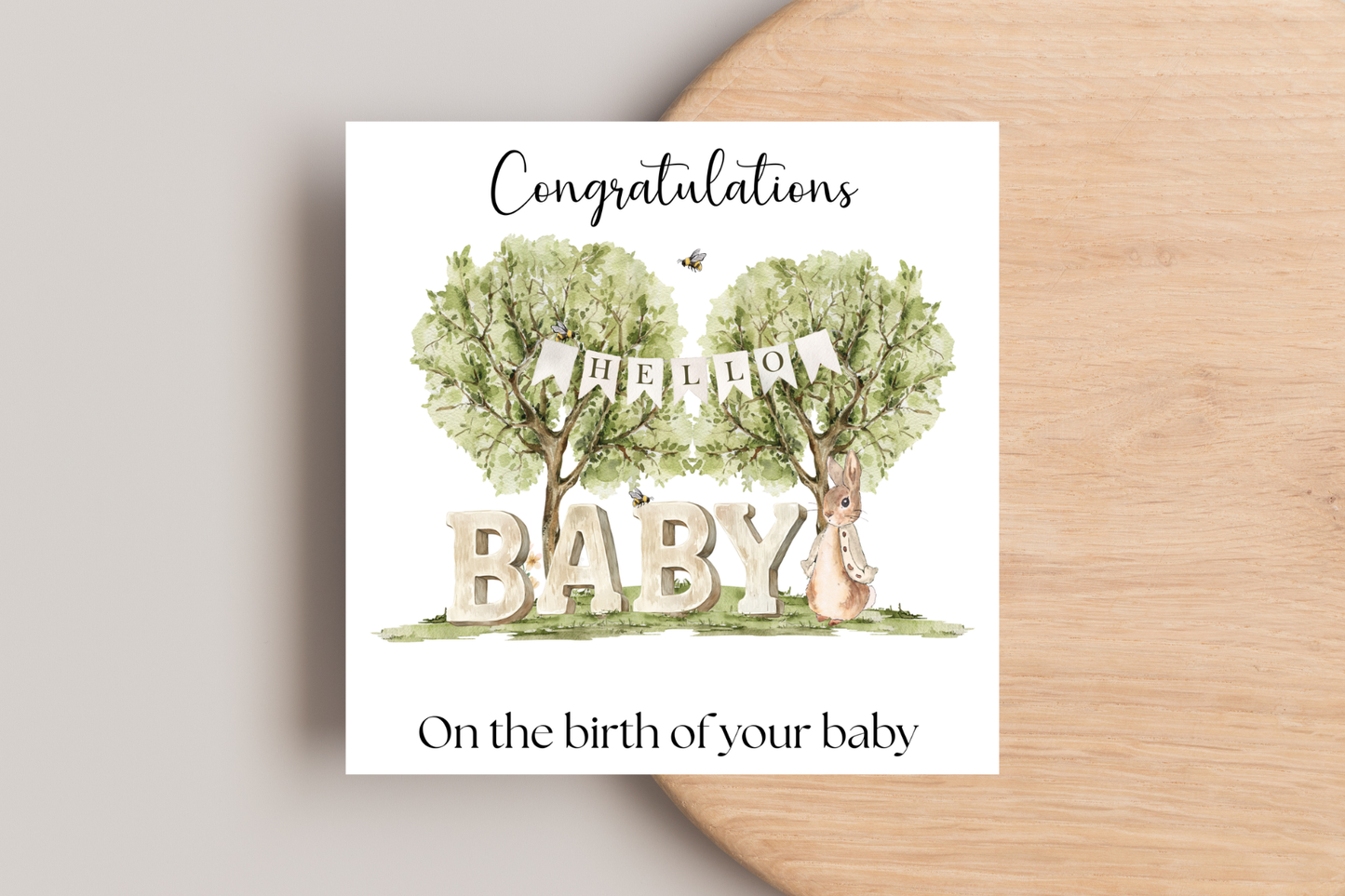 Hello Baby Arrival Card