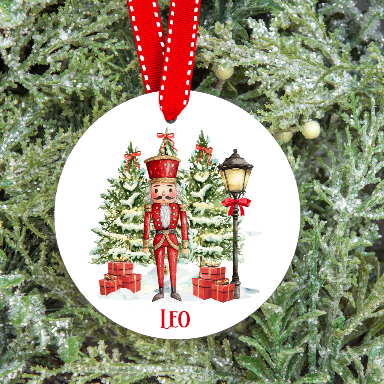 Personalised Nutcracker Christmas Tree Decoration