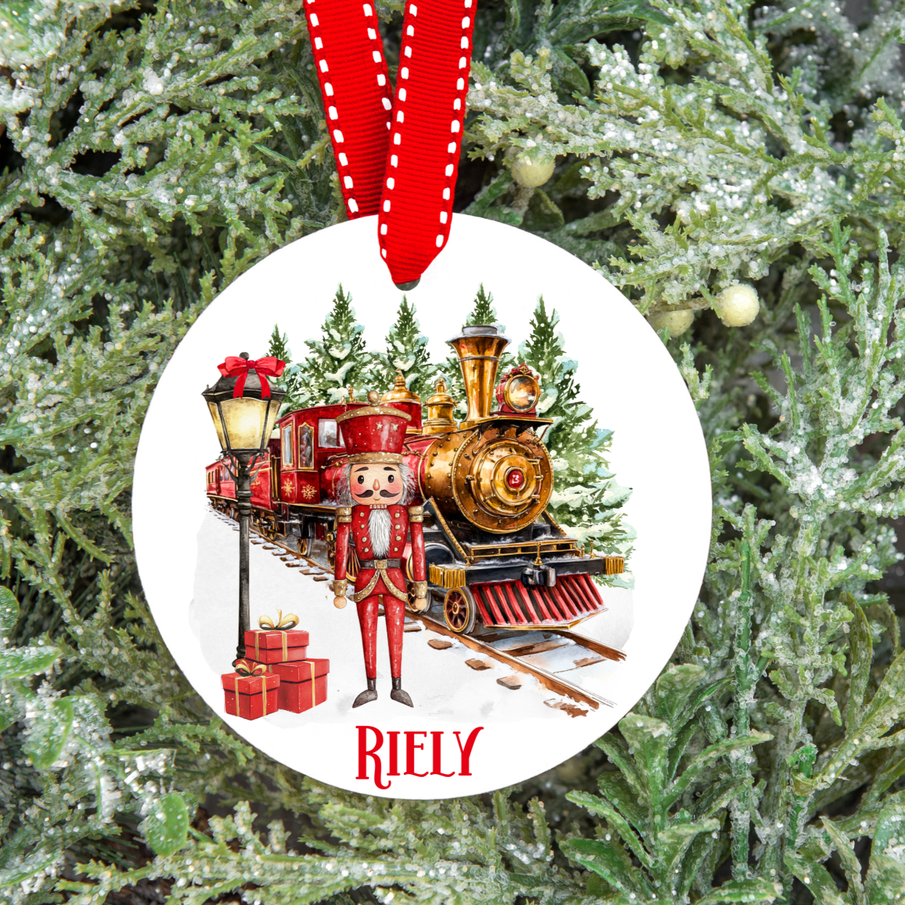 Personalised Nutcracker Christmas Tree Decoration
