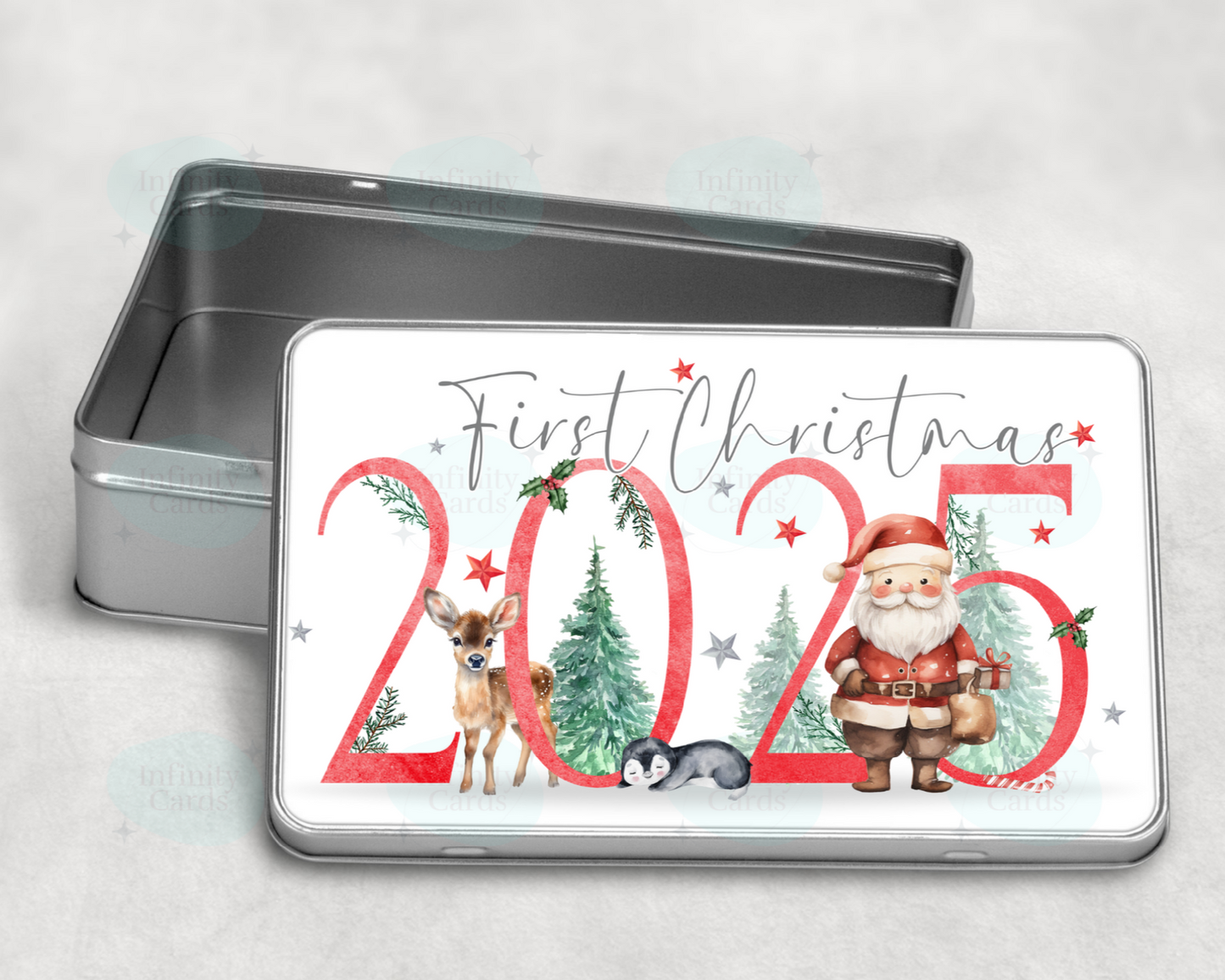 First Christmas 2025 Tin
