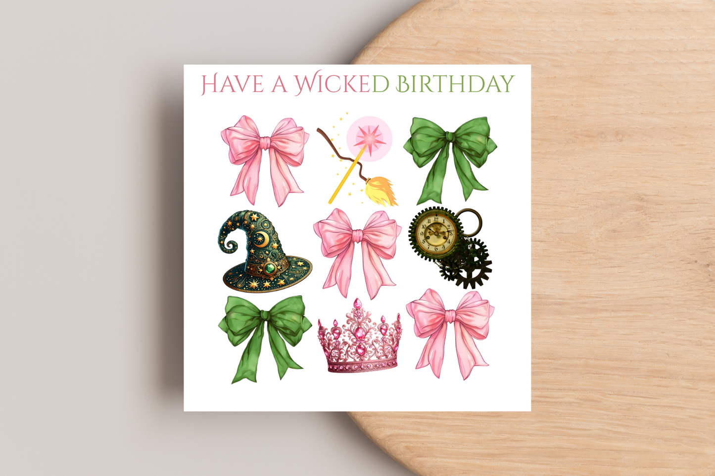Wicked Birthday Card