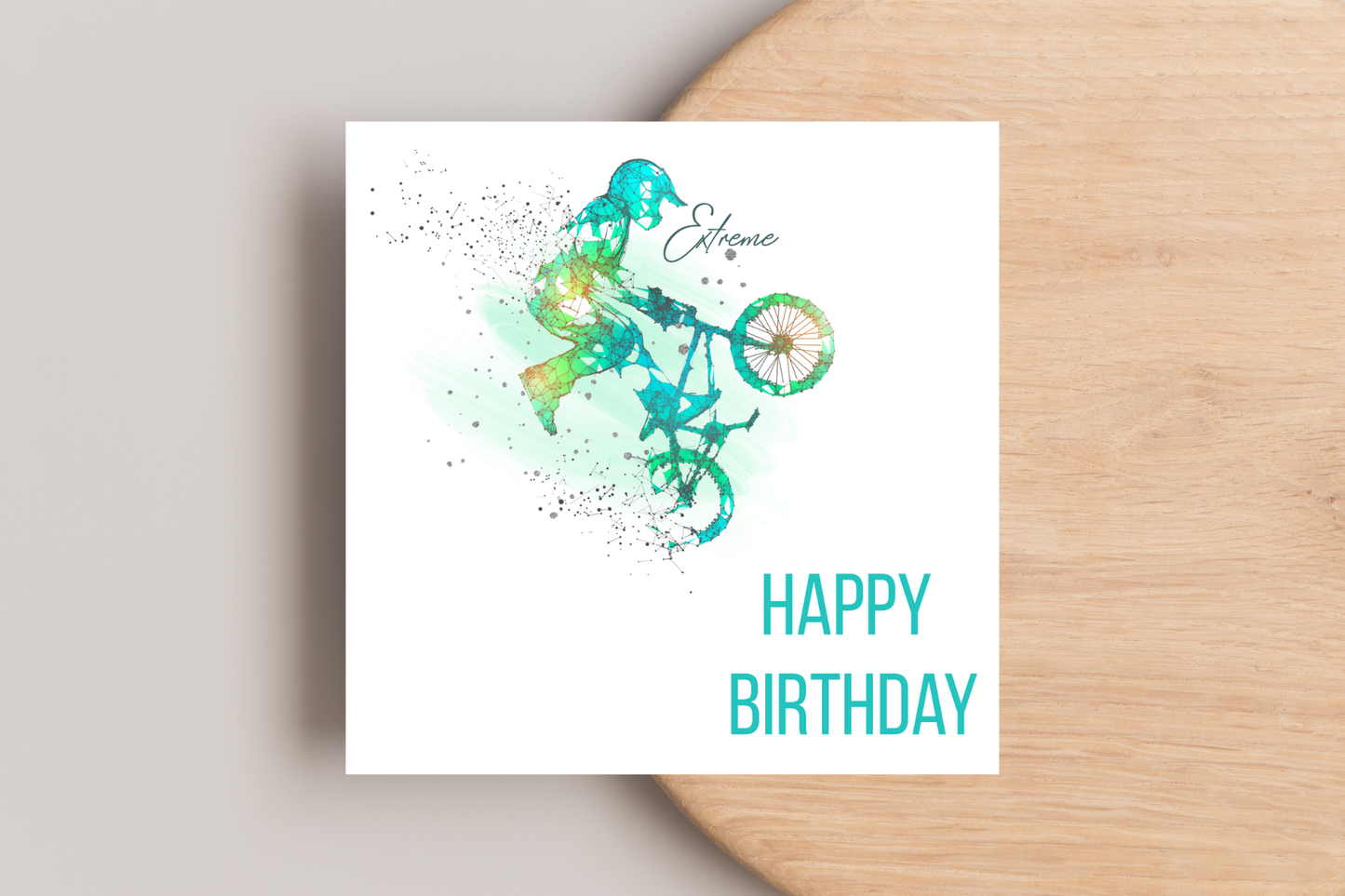 BMX Birthday Card