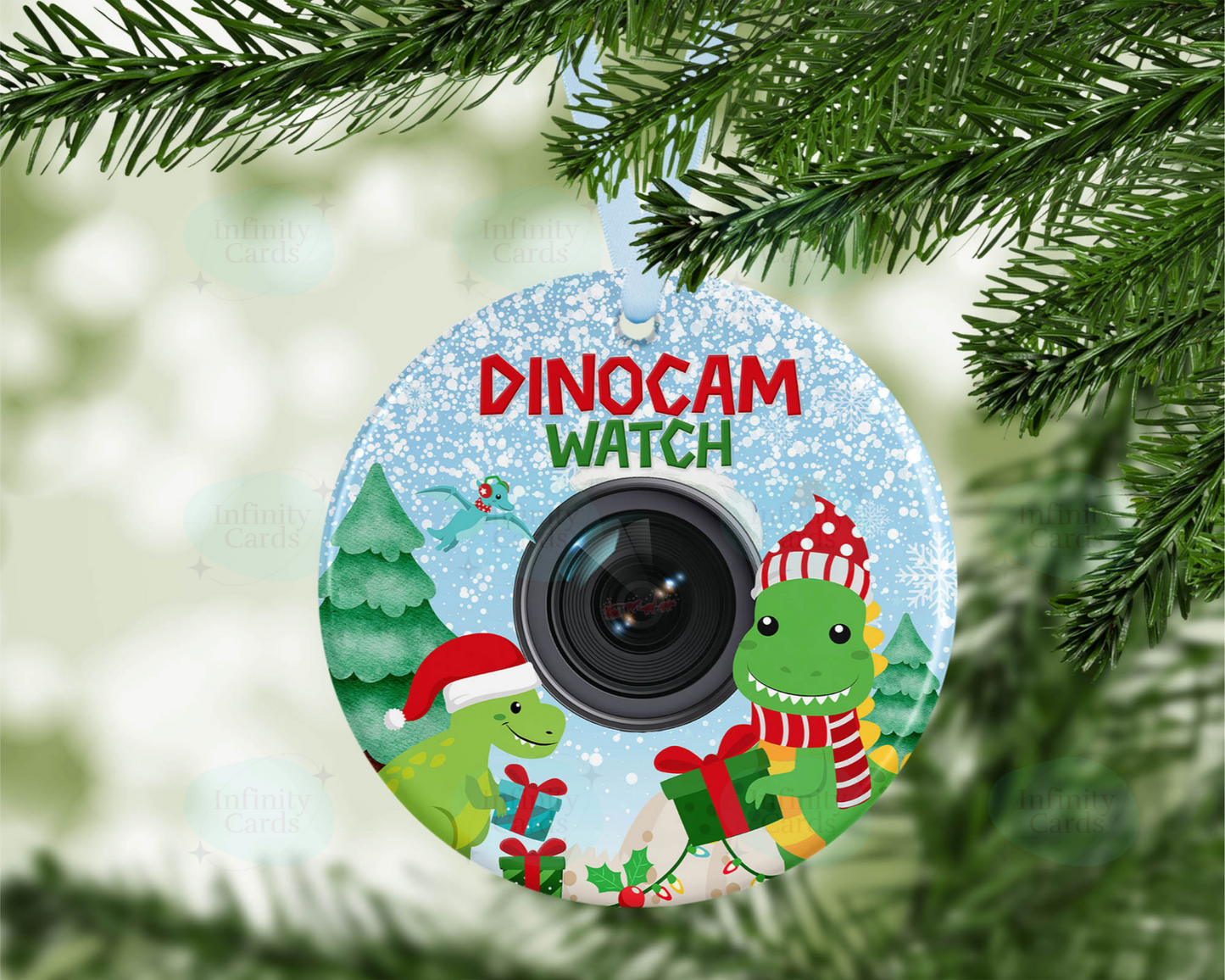 Unicam or Dinocam Tree Decoration