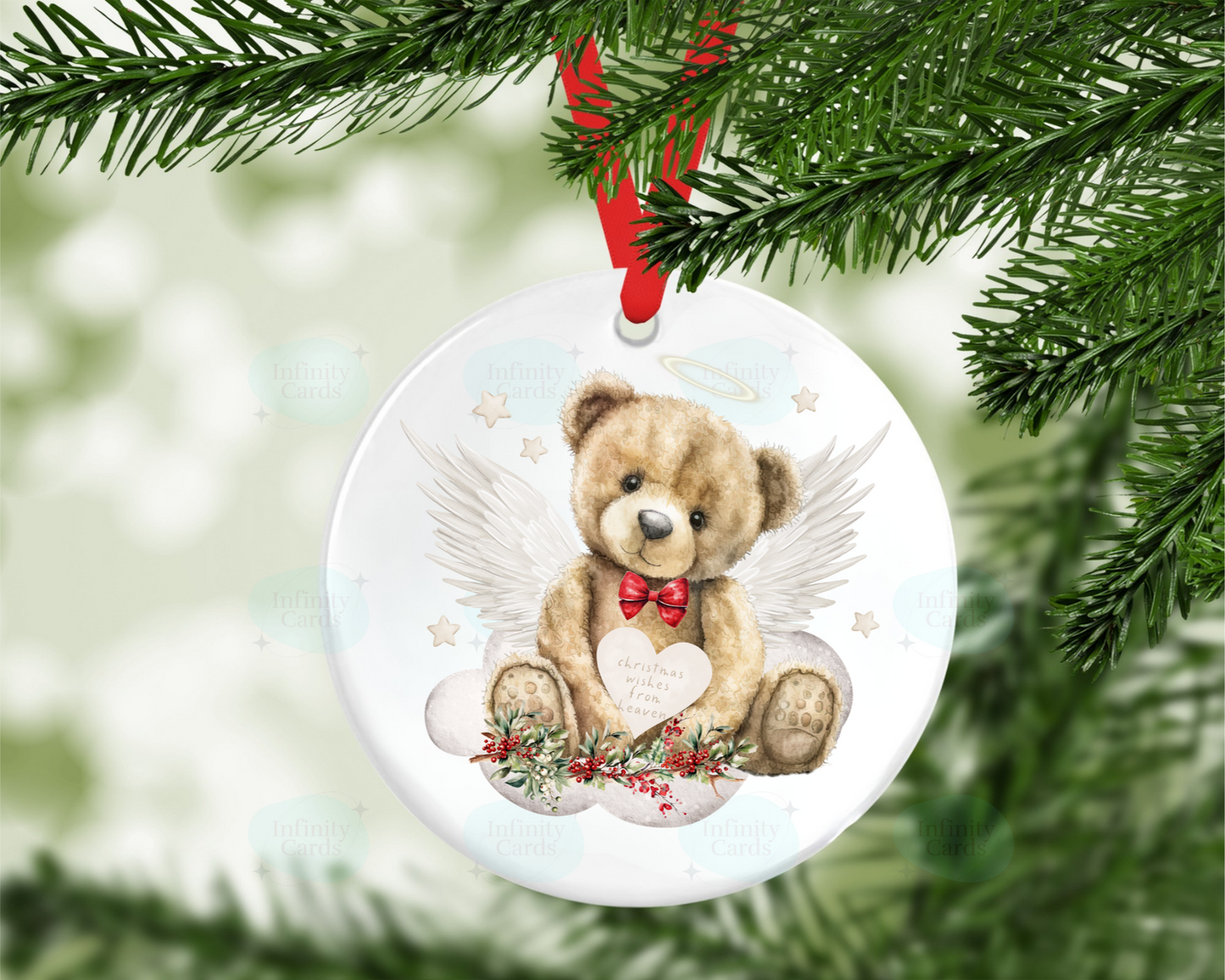 Christmas Wishes From Heaven Christmas Tree Decoration