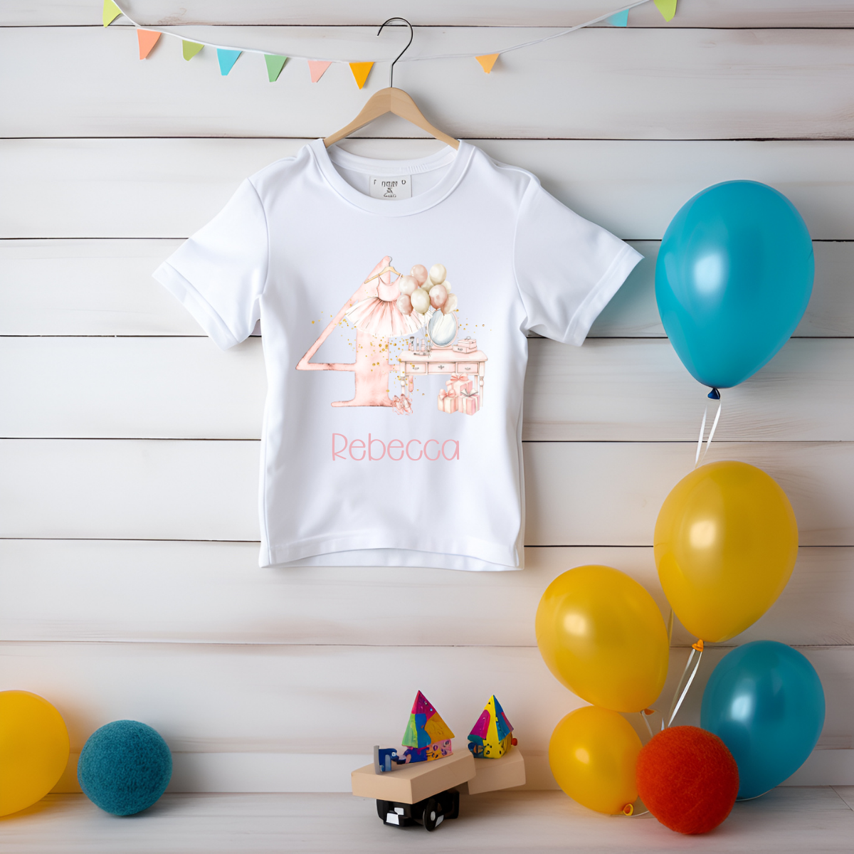 Personalised Ballet Dancer Birthday T shirt