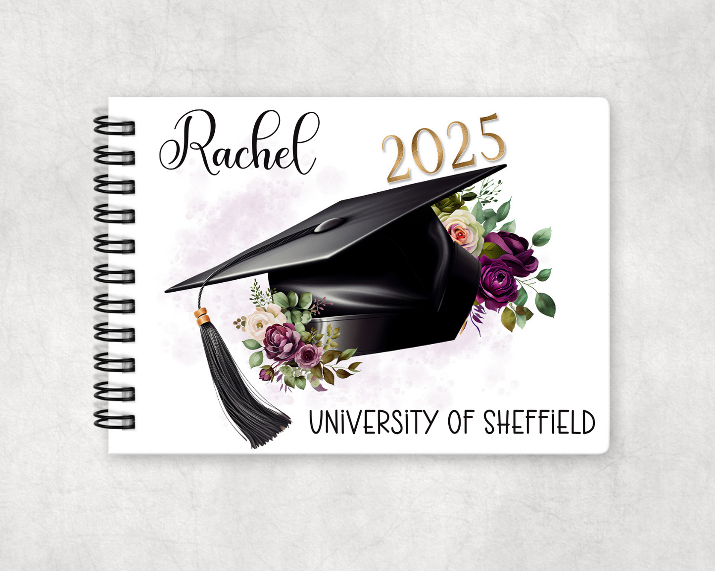 Personalised Graduation Notebook