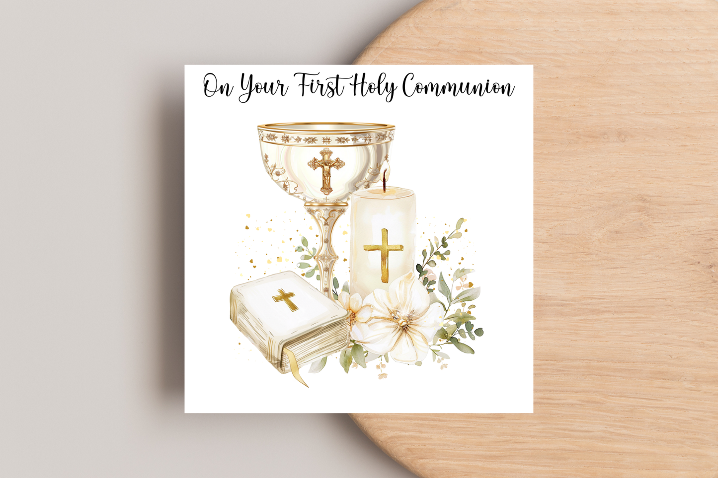 First Holy Communion Card