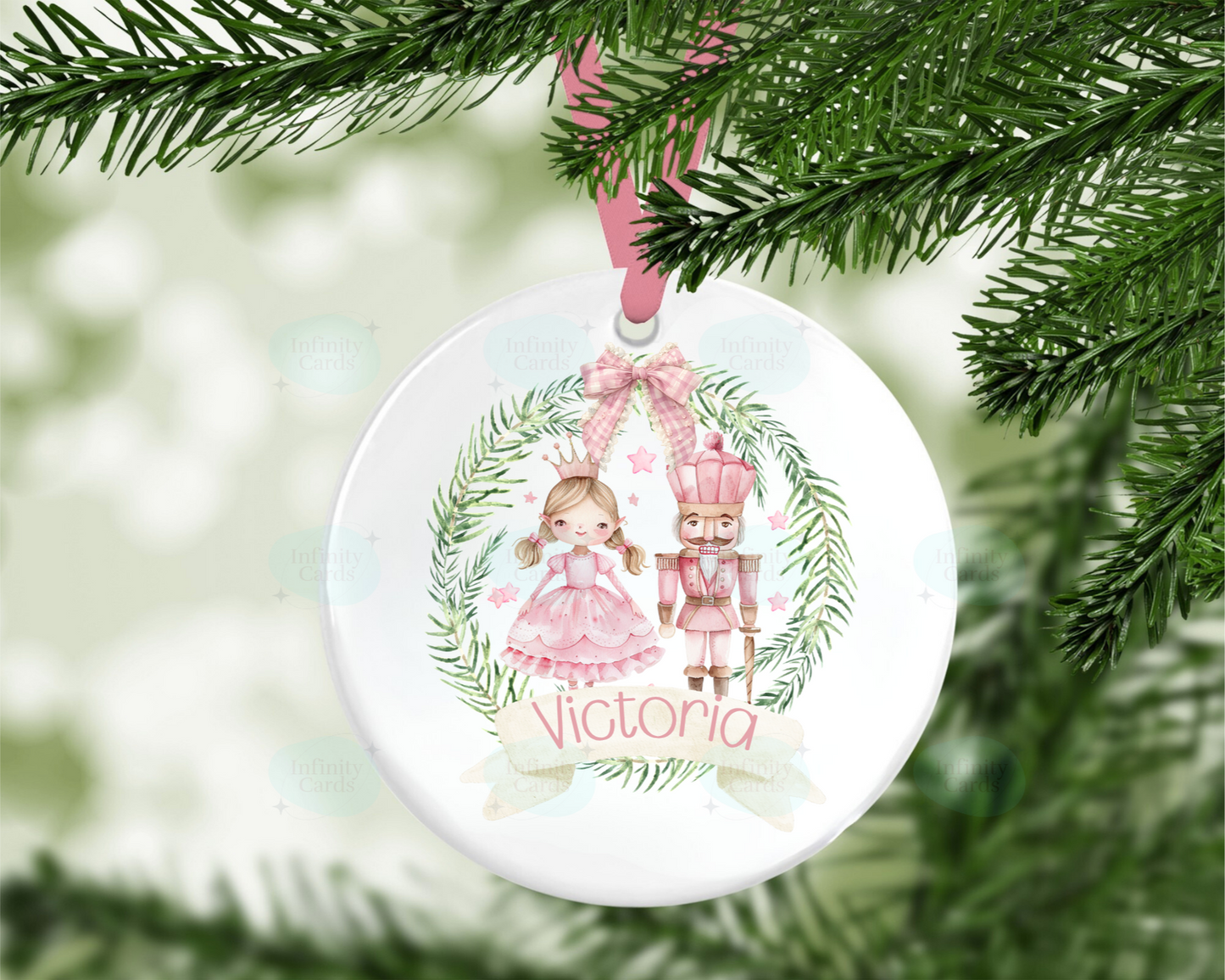 Princess and the Nutcracker Christmas Tree Decoration