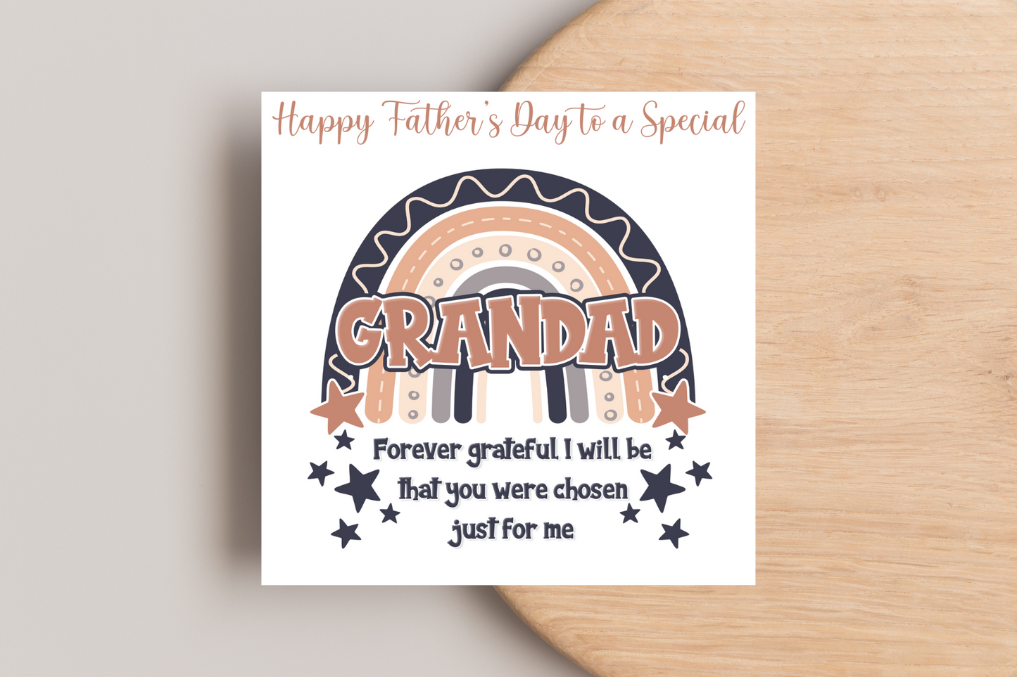 Forever Grateful Father's Day Card