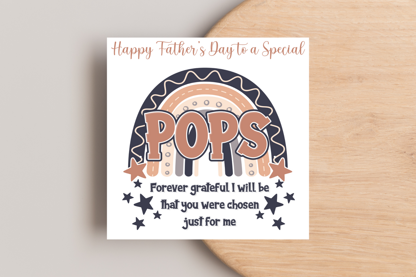 Forever Grateful Father's Day Card