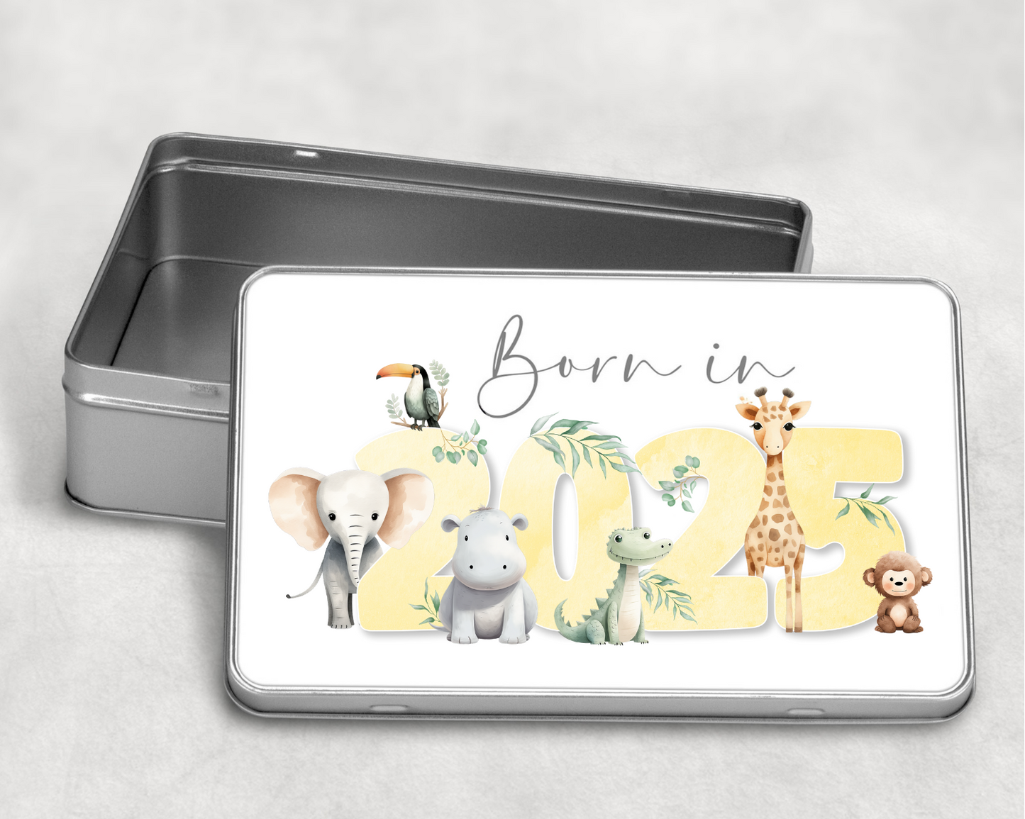 Born in 2025 Keepsake Tin