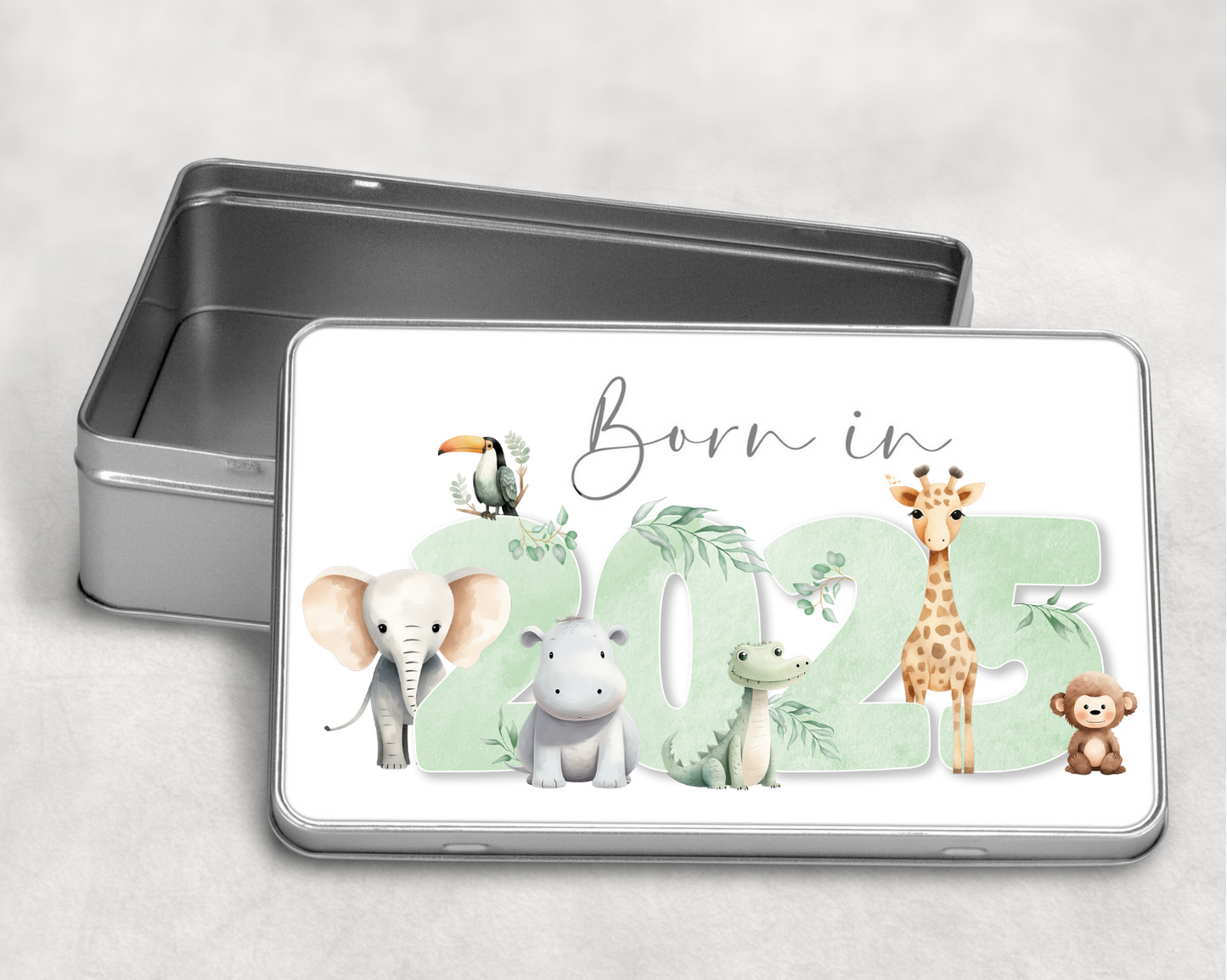 Born in 2025 Keepsake Tin