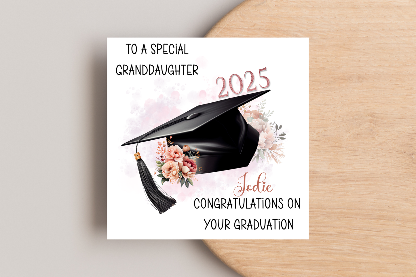 Personalised Graduation Card