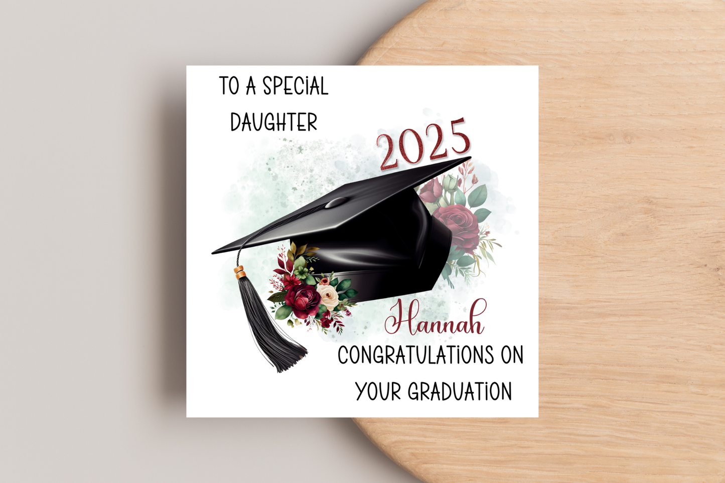 Personalised Graduation Card