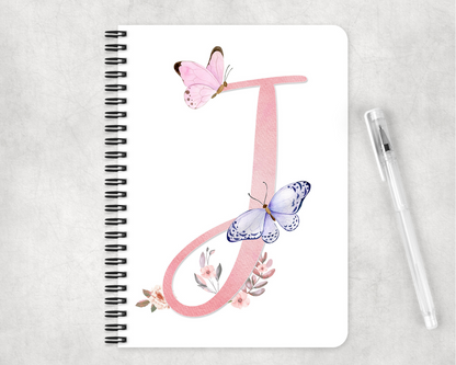 Personalised Butterfly Notebook