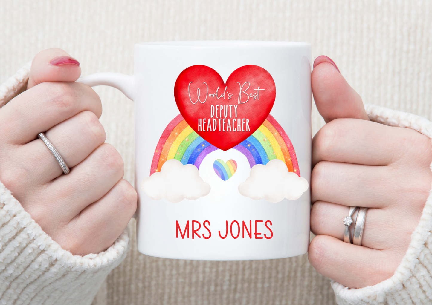Personalised Worlds Best Head Teacher Mug