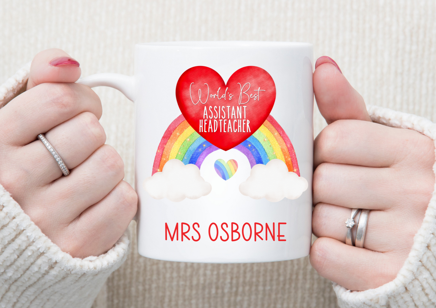 Personalised Worlds Best Head Teacher Mug