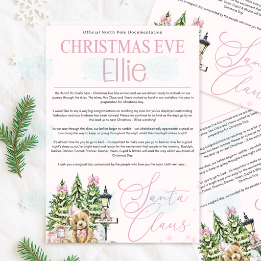 Personalised Christmas Eve Letter From Santa