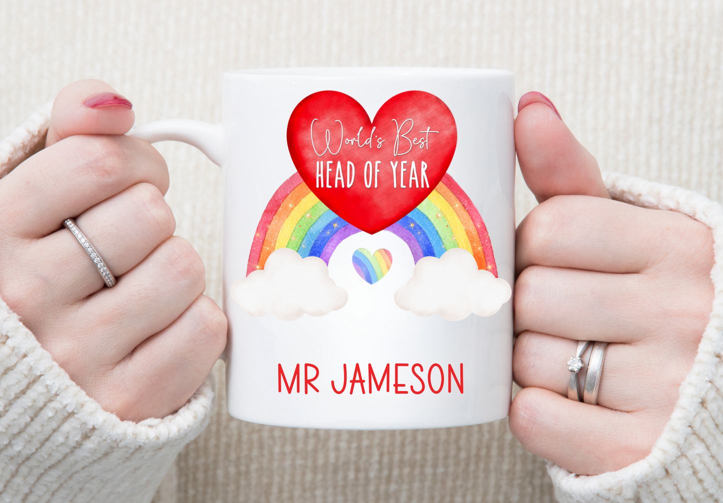 Personalised Worlds Best Head of Year Mug