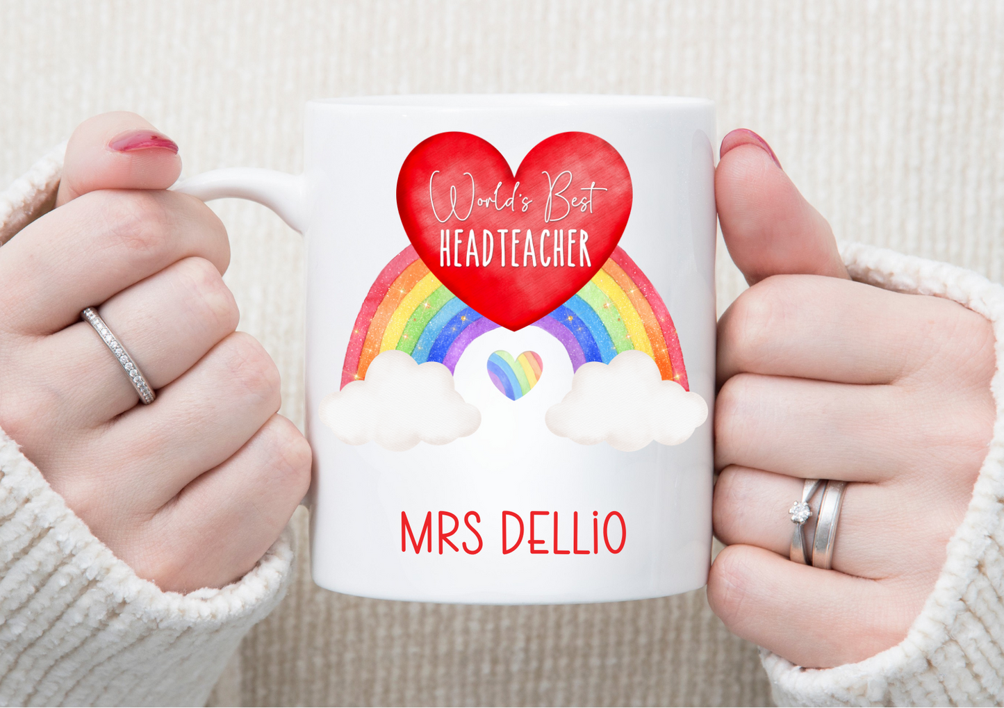 Personalised Worlds Best Head Teacher Mug