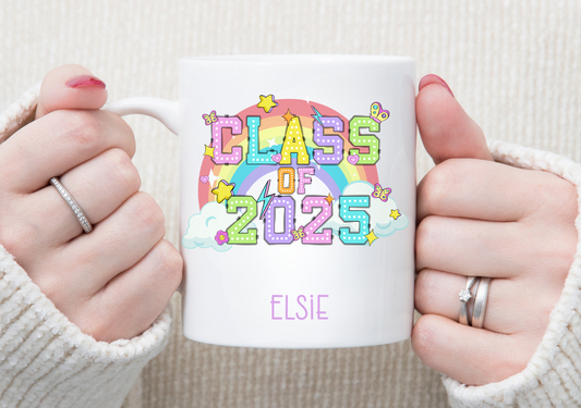 Personalised Class of 2025  Mug