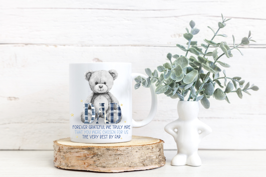Dad Forever Grateful Mug