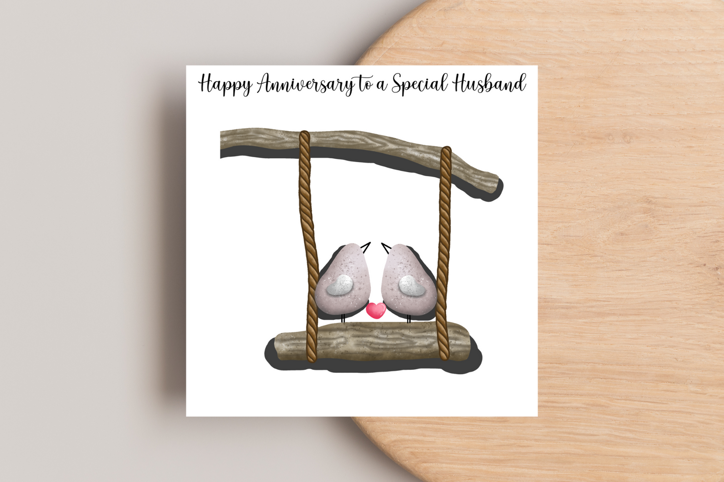 Pebble Anniversary Card