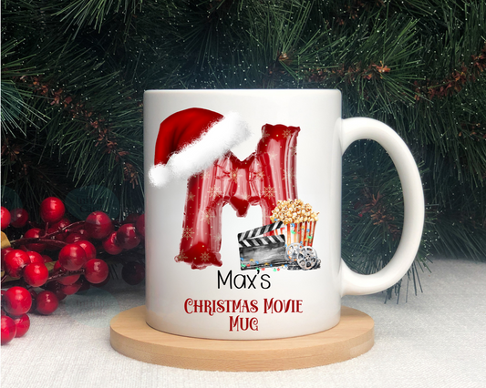 Personalised Christmas Movie Mug