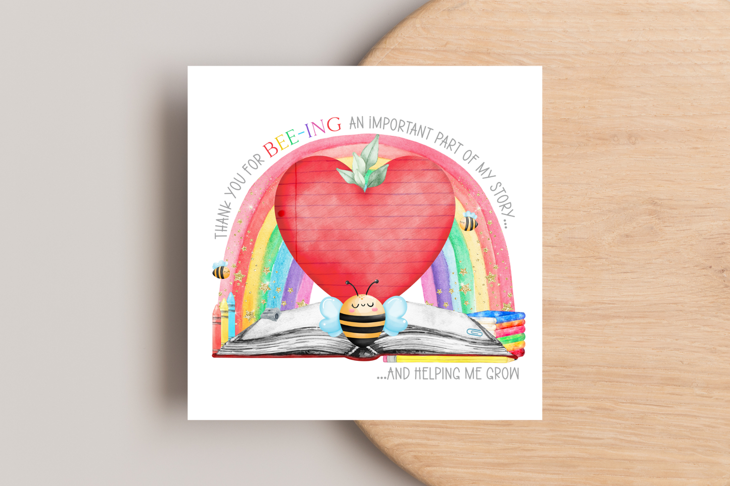 Thank You For Beeing an Important Part of my Story Card