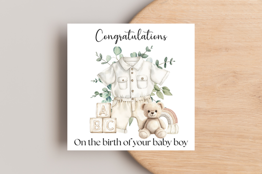 Congratulations New Baby Card