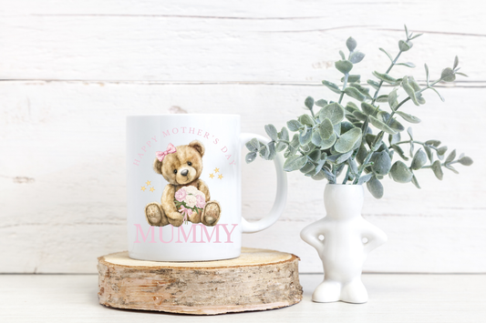 Happy Mother's Day Teddy Mug