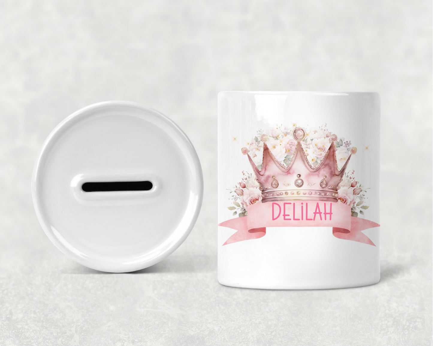 Personalised Princess Money Box