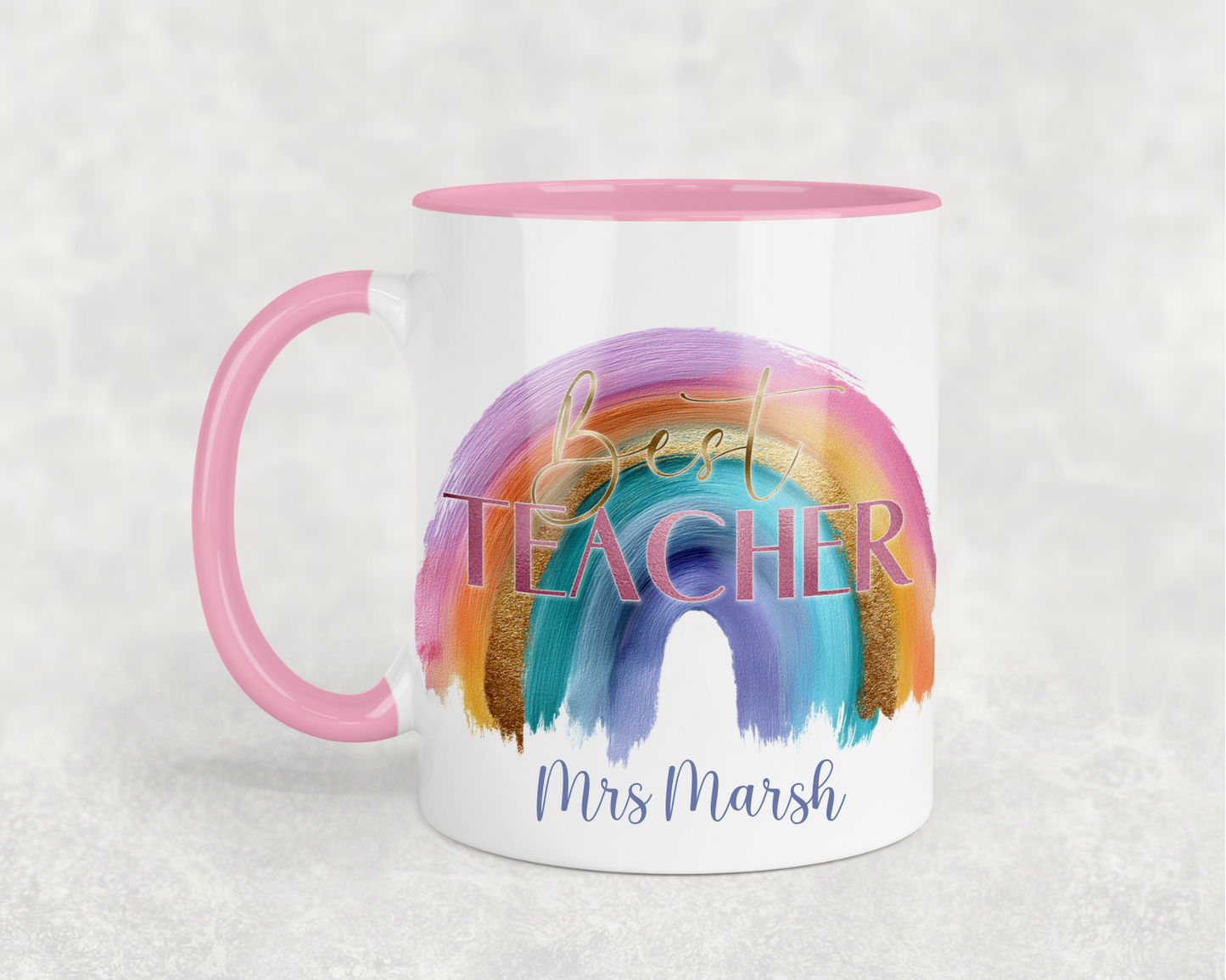 Personalised Best Teacher Mug