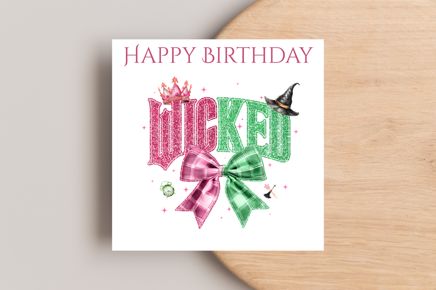 Wicked Birthday Card