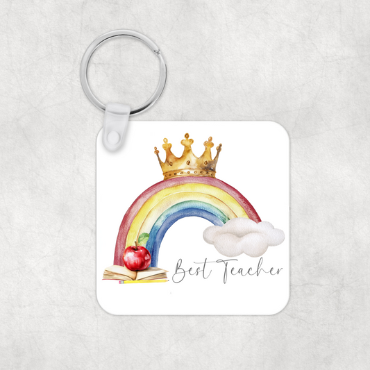 Best Teacher Keyring