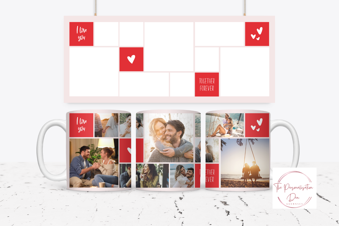 I Love You Photo Mug