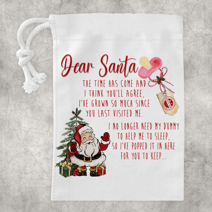 Personalised Dummy Bag For Santa