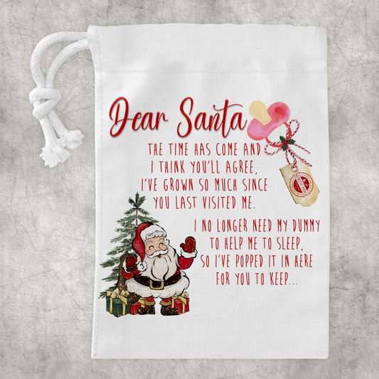 Personalised Dummy Bag For Santa