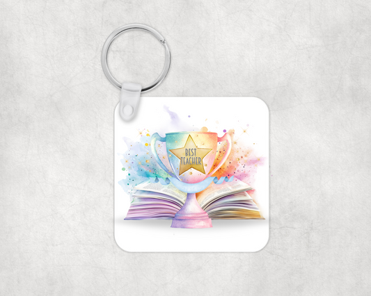 Best Teacher Keyring
