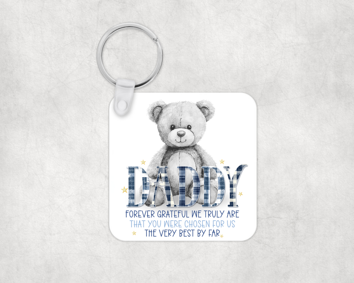 Forever Grateful Keyring for Dad