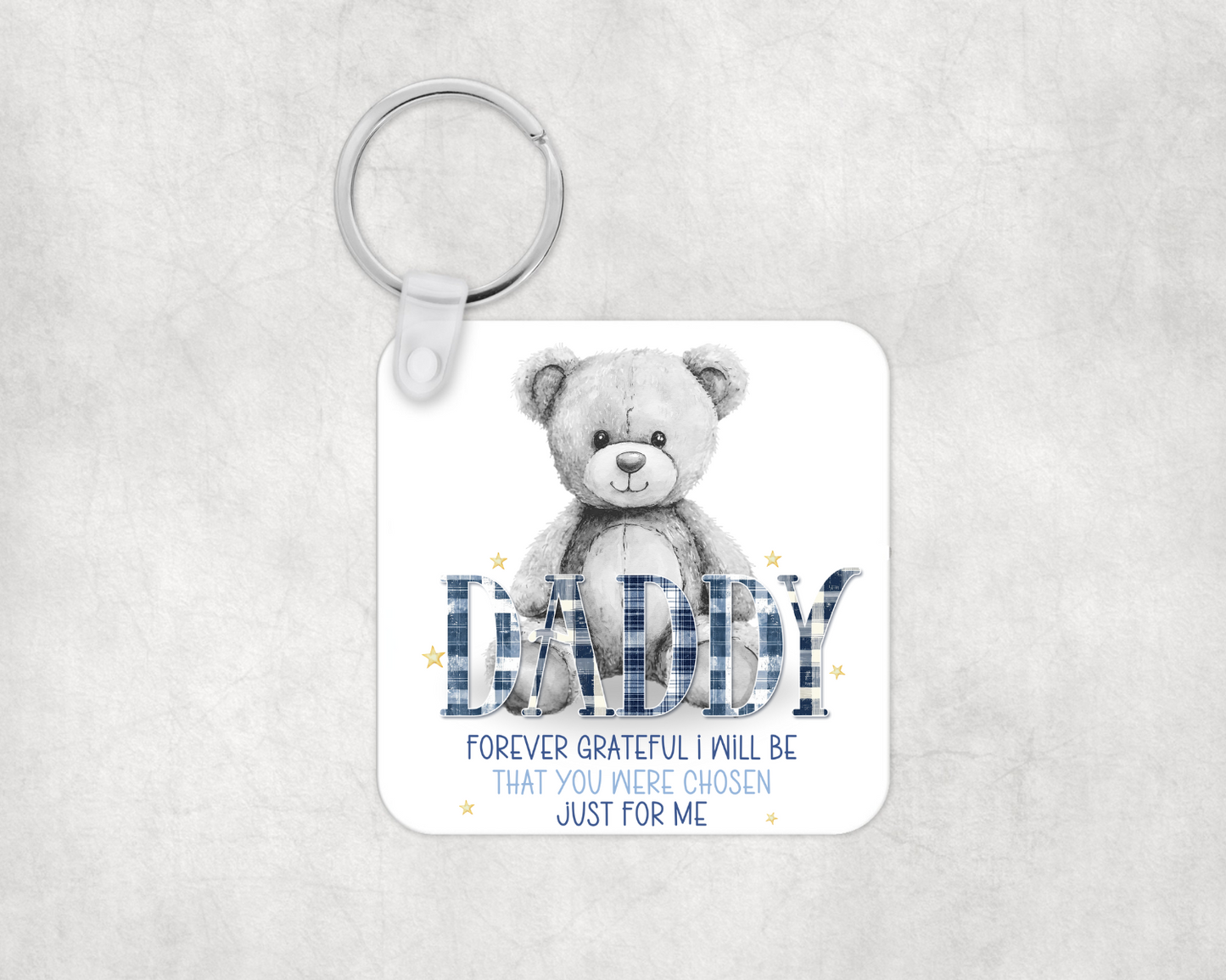 Forever Grateful Keyring for Dad