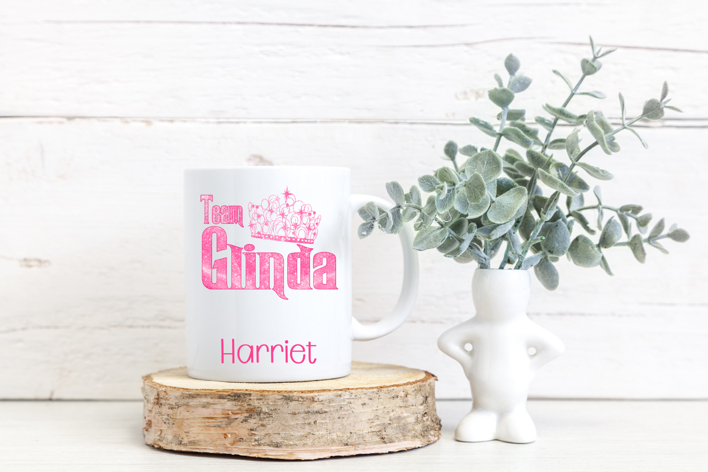 Personalised Team Glinda Team Elphaba Wicked Mug