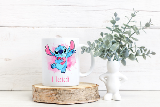 Personalised Stitch Mug