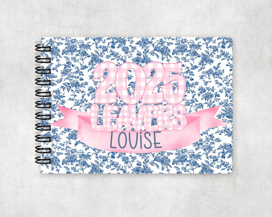 Personalised 2025 Leavers Book